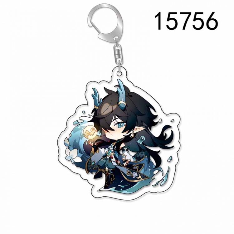 Honkai: Star Rail Anime Acrylic Keychain Charm price for 5 pcs