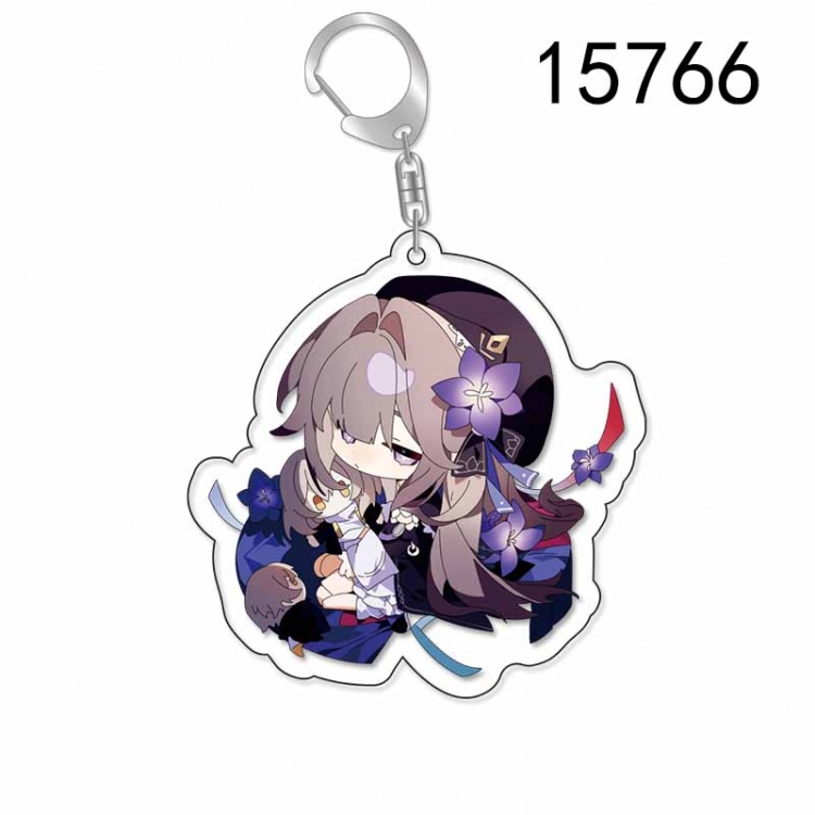 Honkai: Star Rail Anime Acrylic Keychain Charm price for 5 pcs