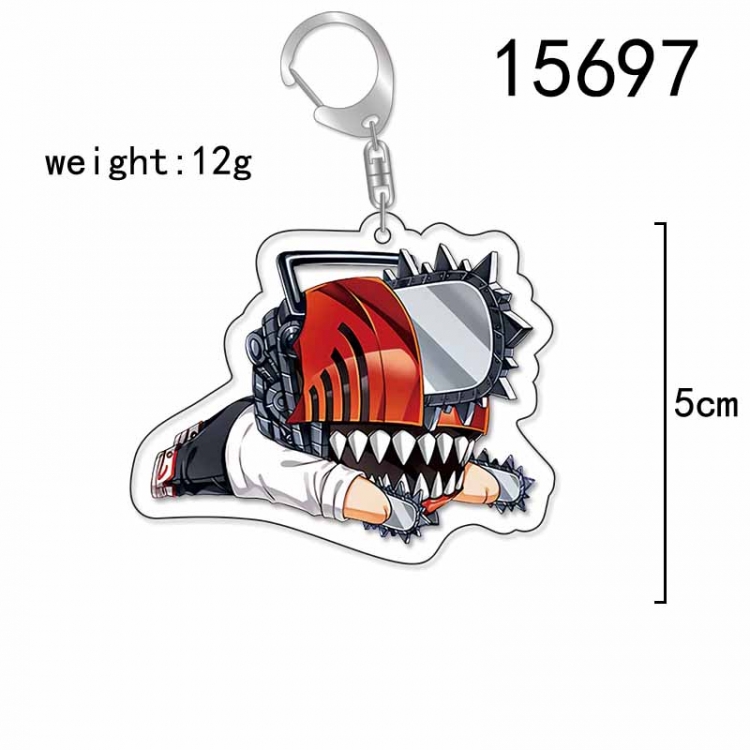 Chainsawman Anime Acrylic Keychain Charm price for 5 pcs