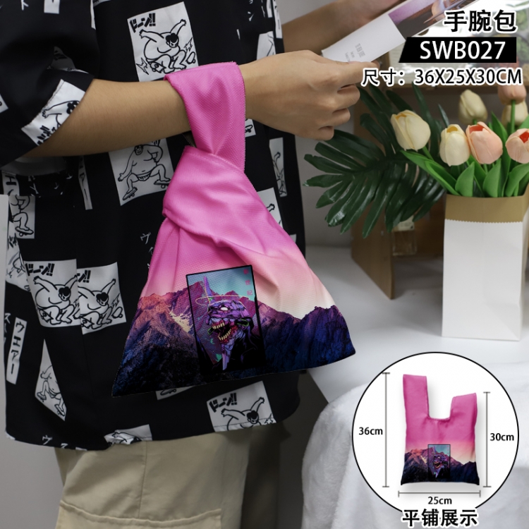 EVA Anime peripheral wrist bag 36x25x30cm