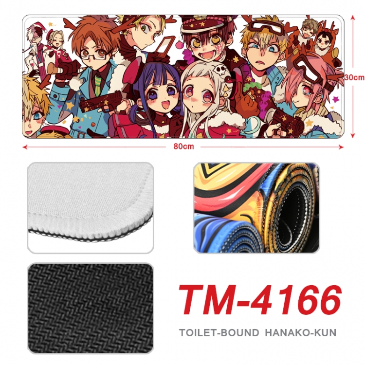 Toilet-bound Hanako-kun Anime peripheral new lock edge mouse pad 80X30cm  