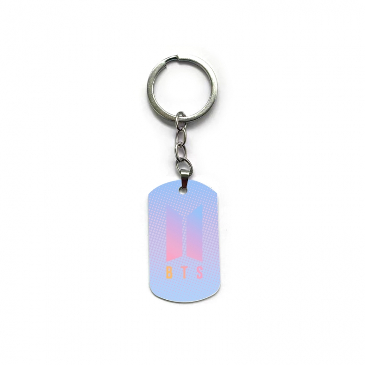 BTS Anime double-sided full-color printed keychain price for 5 pcs