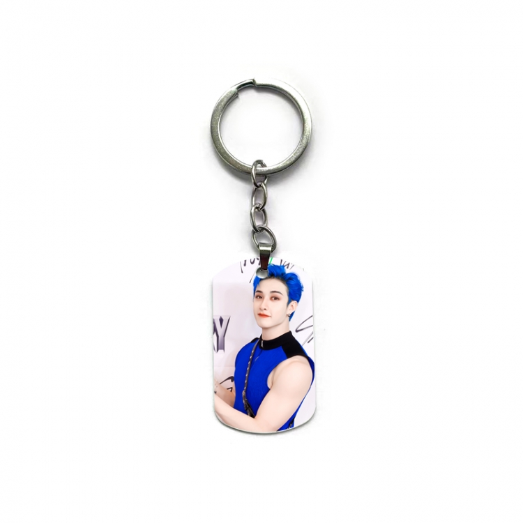 stray-kids Anime double-sided full-color printed keychain price for 5 pcs