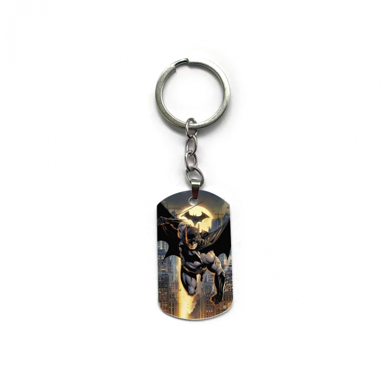Batman Anime double-sided full-color printed keychain price for 5 pcs