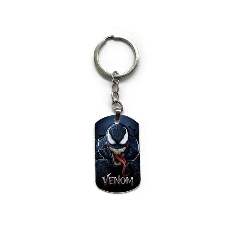 venom Anime double-sided full-color printed keychain price for 5 pcs