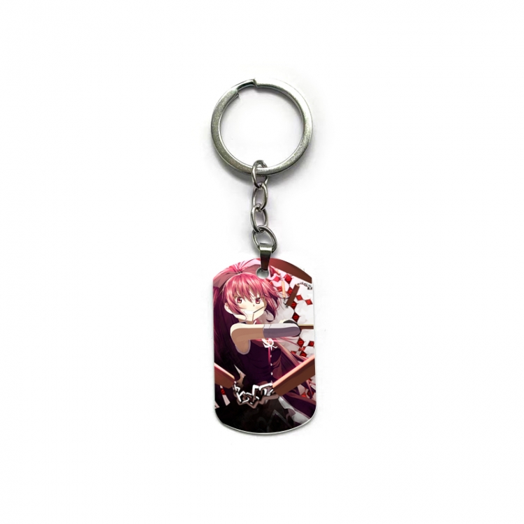 Magical Girl Madoka of the Magus Anime double-sided full-color printed keychain price for 5 pcs