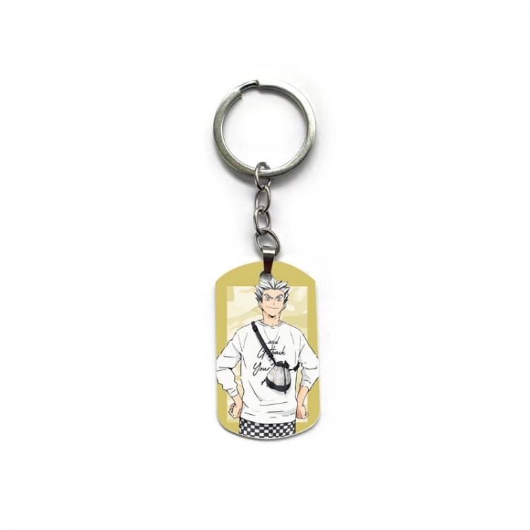 Haikyuu!! Anime double-sided full-color printed keychain price for 5 pcs