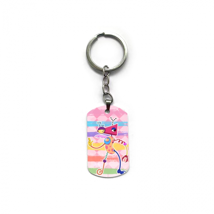 The Amazing Digital Circus Anime double-sided full-color printed keychain price for 5 pcs