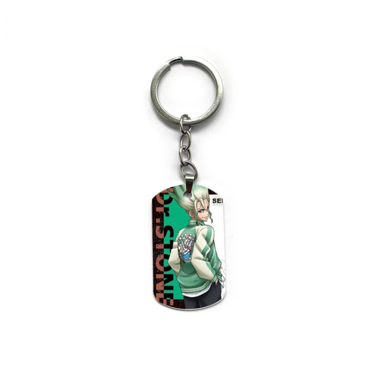 Dr.STONE  Anime double-sided full-color printed keychain price for 5 pcs