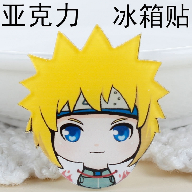 Naruto Refrigerator magnetic sticker decoration magnet sticker 3-5cm price for 10 pcs A67