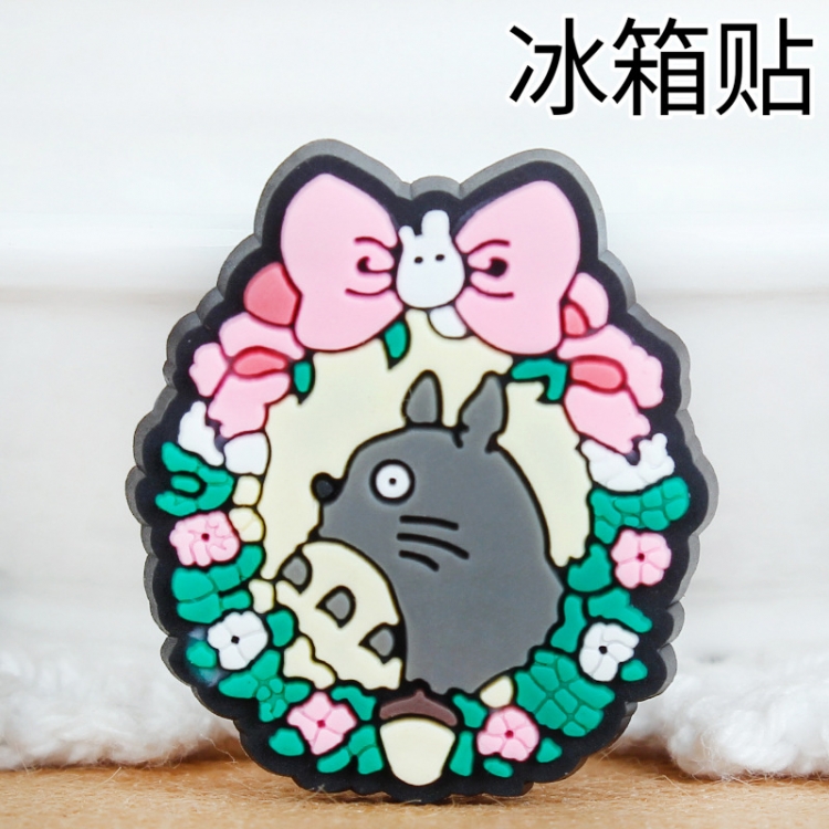 TOTORO Soft rubber material refrigerator decoration magnet magnetic sticker 3-5 cm  price for 10 pcs