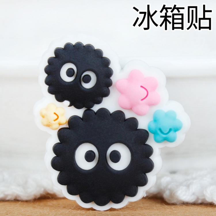 TOTORO Soft rubber material refrigerator decoration magnet magnetic sticker 3-5 cm  price for 10 pcs