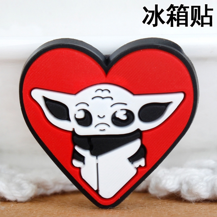 Star Wars Soft rubber material refrigerator decoration magnet magnetic sticker 3-5 cm  price for 10 pcs