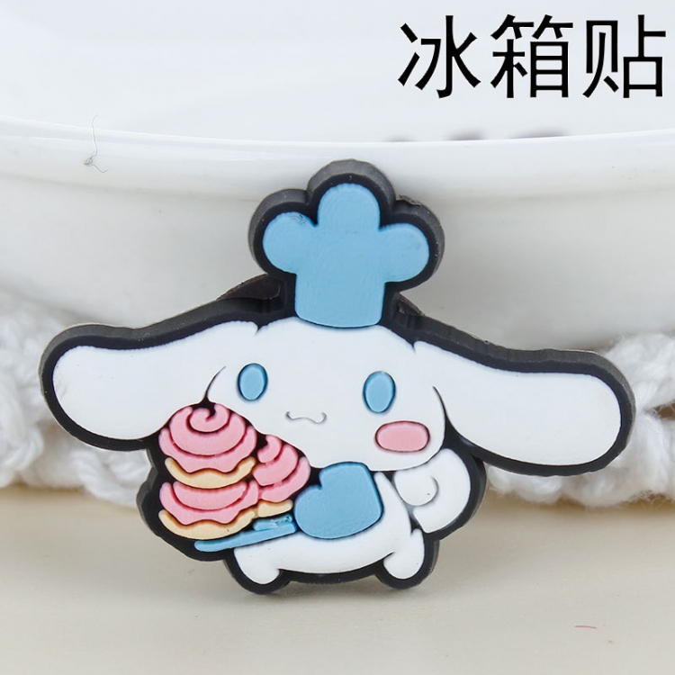 Cinnamoroll  Soft rubber material refrigerator decoration magnet magnetic sticker 3-5 cm  price for 10 pcs