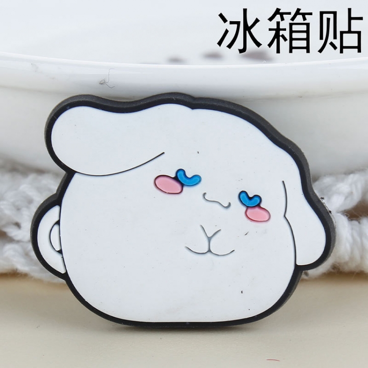 Cinnamoroll  Soft rubber material refrigerator decoration magnet magnetic sticker 3-5 cm  price for 10 pcs