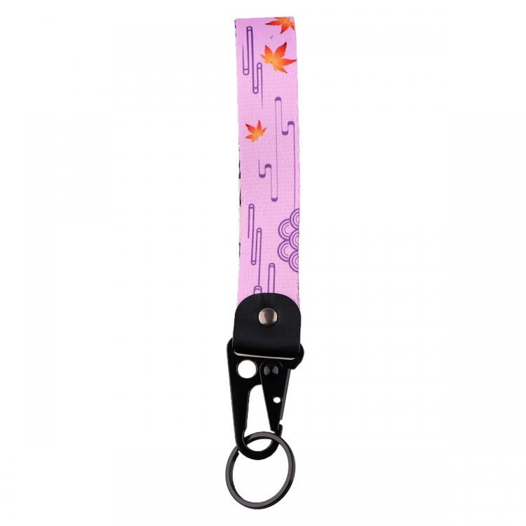 Demon Slayer Kimets Eagle beak keychain bag hanging piece leather rope hanging rope 9x2.5cm 30G price for 5 pcs HB1281