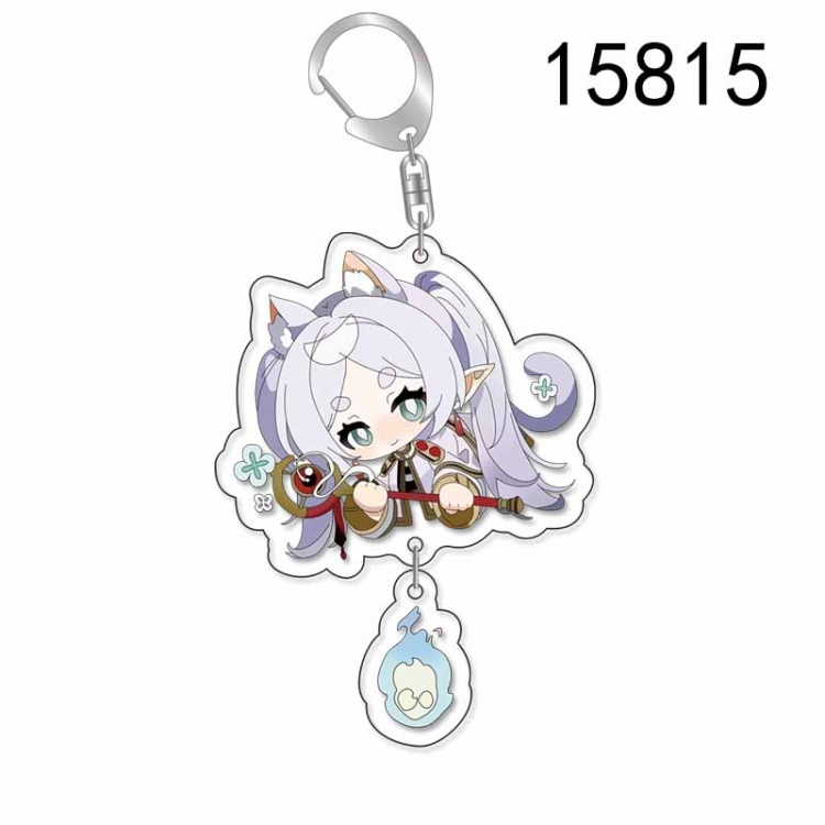 Frieren: Beyond Journey's End Anime acrylic Pendant Key Chain  price for 5 pcs