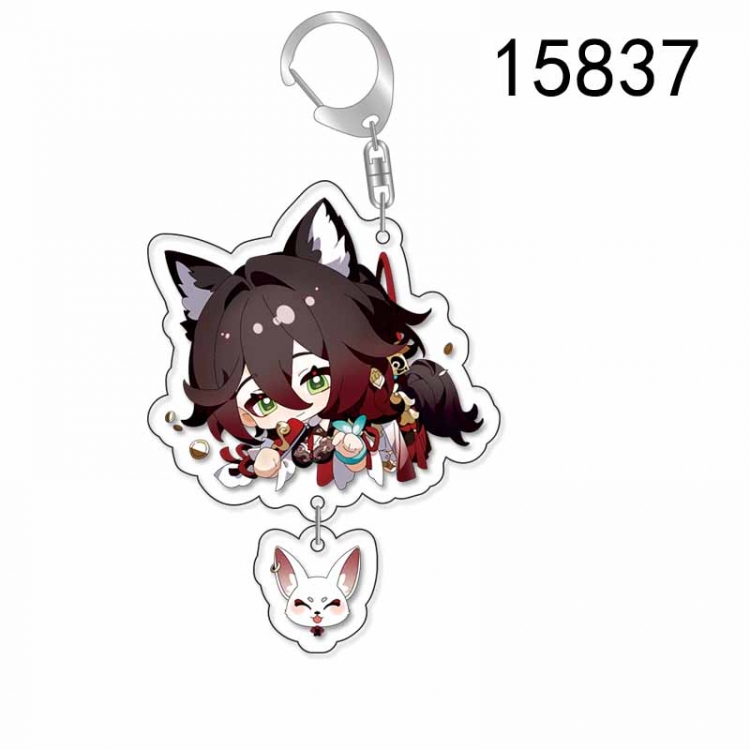 Honkai: Star Rail Anime acrylic Pendant Key Chain  price for 5 pcs