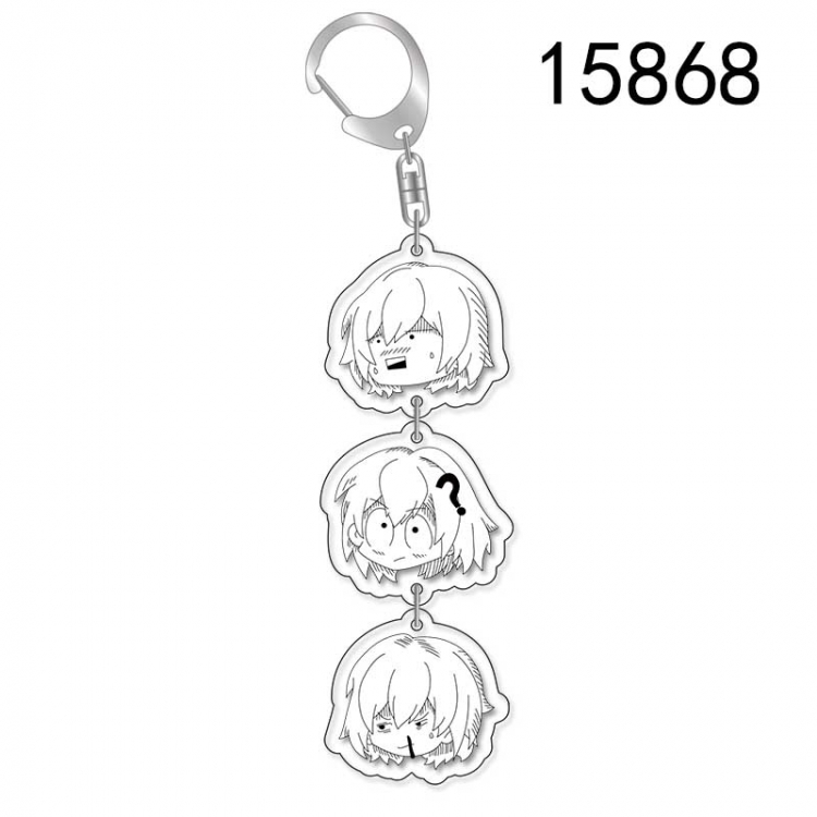 Honkai: Star Rail Anime acrylic Pendant Key Chain  price for 5 pcs