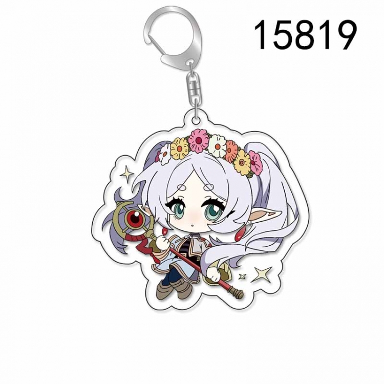 Frieren: Beyond Journey's End Anime Acrylic Keychain Charm price for 5 pcs