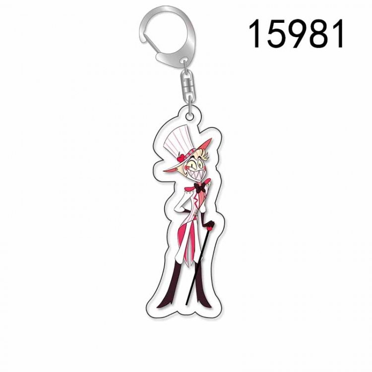 Hell Inn Anime Acrylic Keychain Charm price for 5 pcs 15981