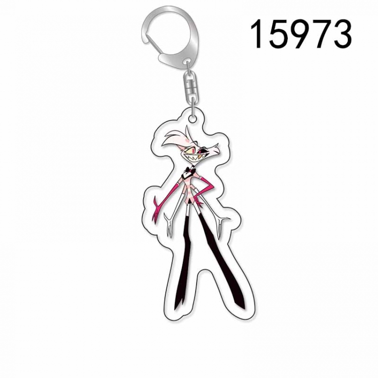 Hell Inn Anime Acrylic Keychain Charm price for 5 pcs 15973