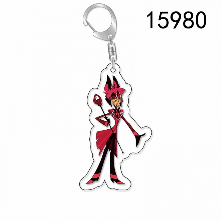 Hell Inn Anime Acrylic Keychain Charm price for 5 pcs 15980