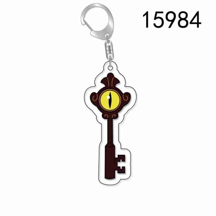 Hell Inn Anime Acrylic Keychain Charm price for 5 pcs 15984