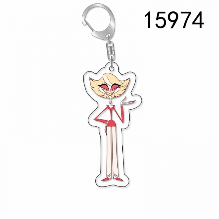 Hell Inn Anime Acrylic Keychain Charm price for 5 pcs 15974