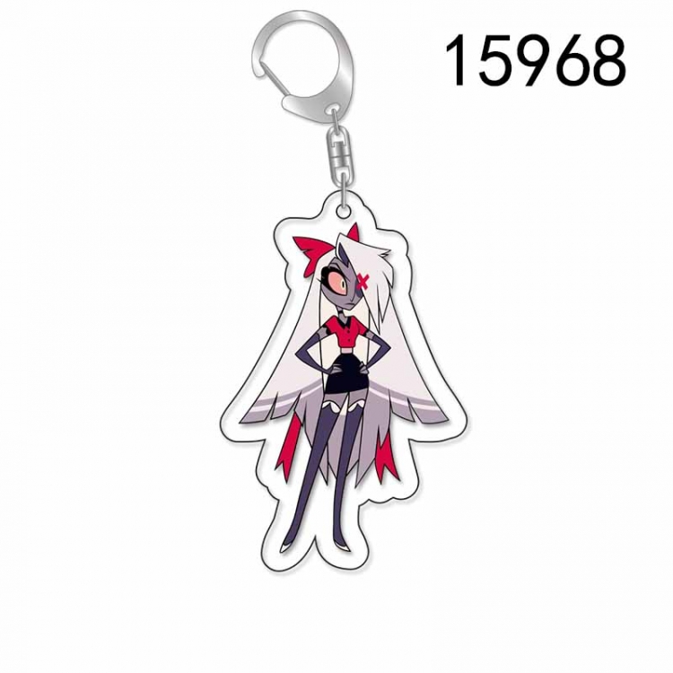 Hell Inn Anime Acrylic Keychain Charm price for 5 pcs 15968