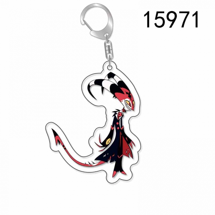 Hell Inn Anime Acrylic Keychain Charm price for 5 pcs 15971