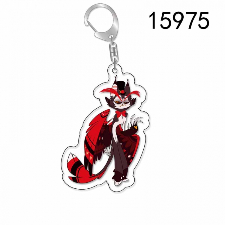 Hell Inn Anime Acrylic Keychain Charm price for 5 pcs 15975