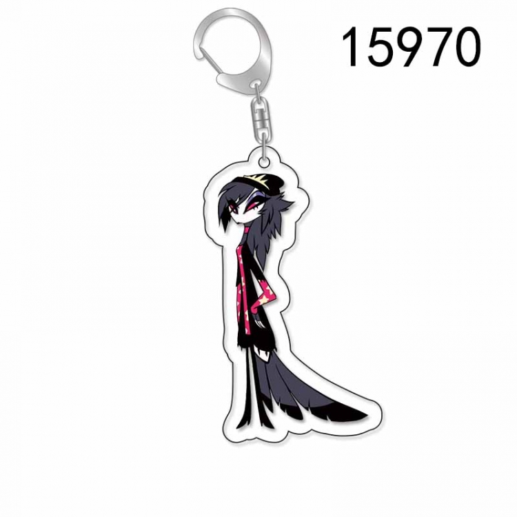Hell Inn Anime Acrylic Keychain Charm price for 5 pcs 15970