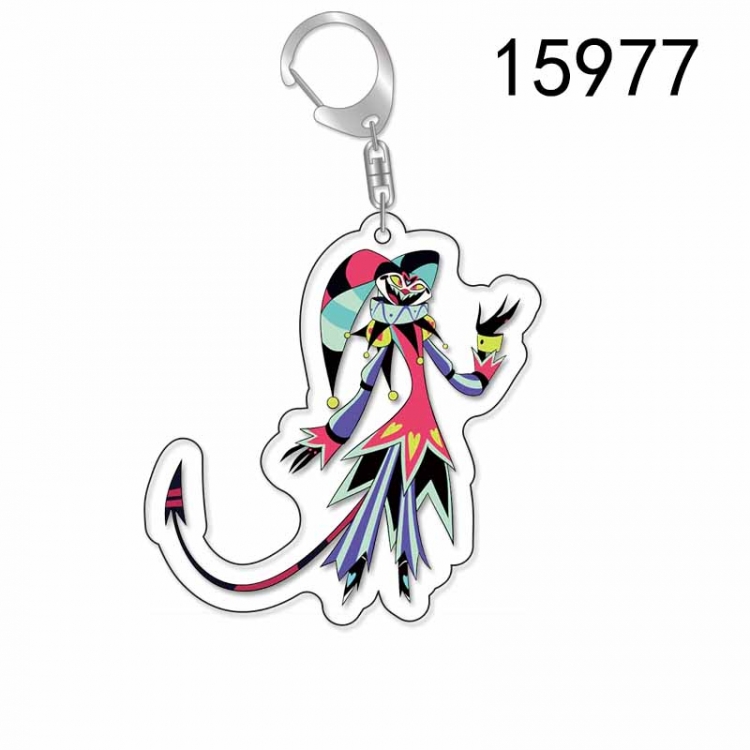 Hell Inn Anime Acrylic Keychain Charm price for 5 pcs 15977