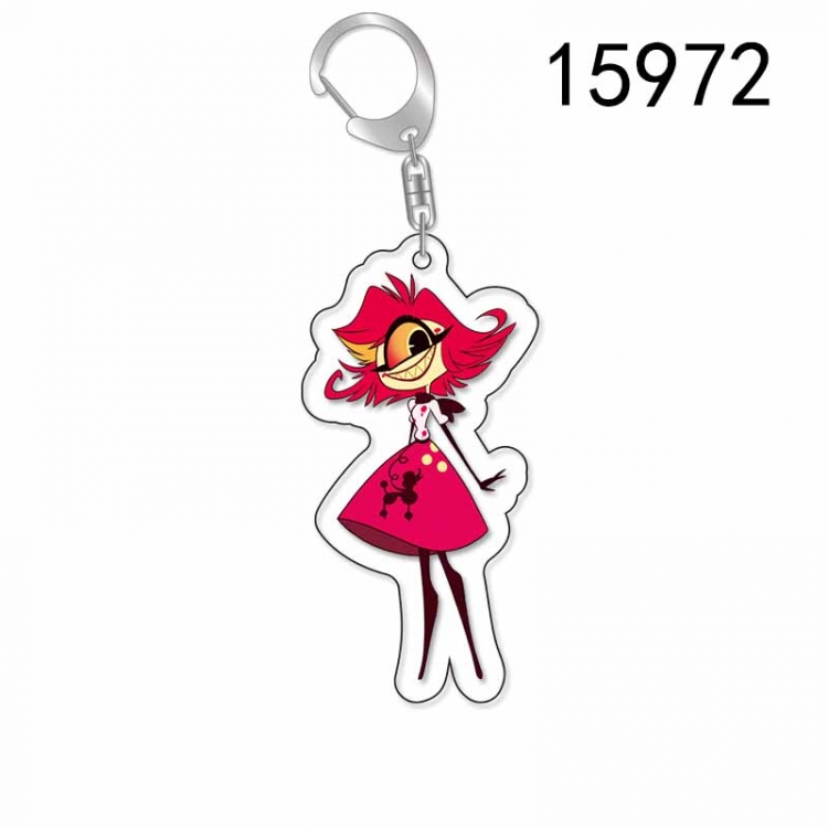 Hell Inn Anime Acrylic Keychain Charm price for 5 pcs 15972