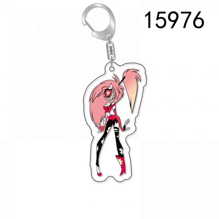 Hell Inn Anime Acrylic Keychain Charm price for 5 pcs 15976