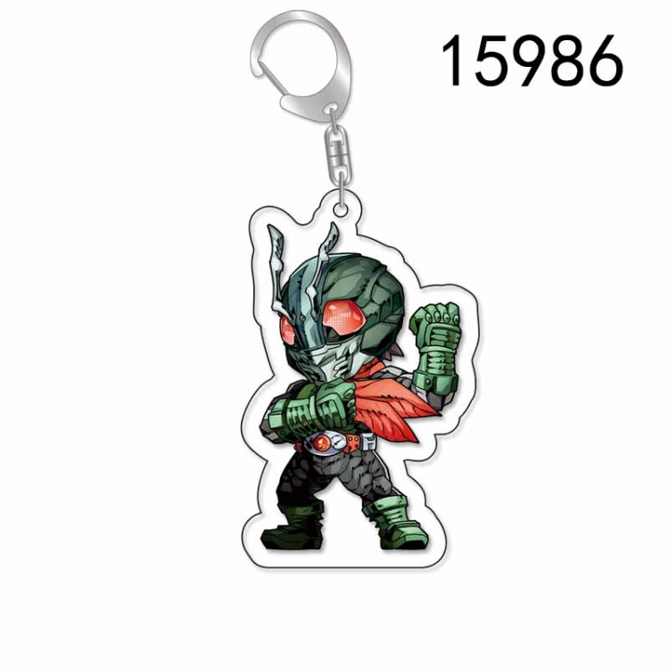 Kamen Rider Anime Acrylic Keychain Charm price for 5 pcs 15986