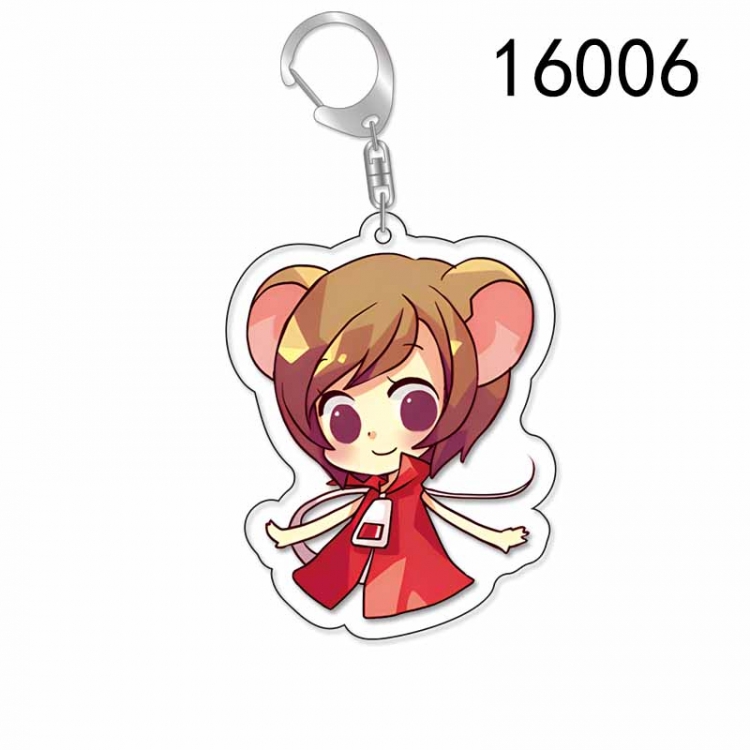 Hatsune Miku Anime Acrylic Keychain Charm price for 5 pcs 16006