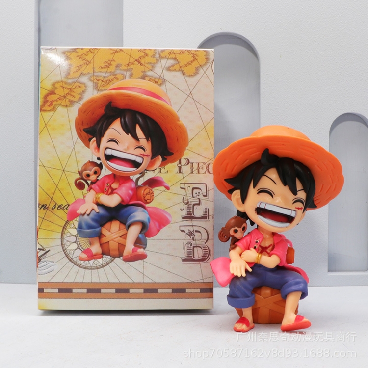 One Piece Boxed Figure Decoration Model 12-13CM