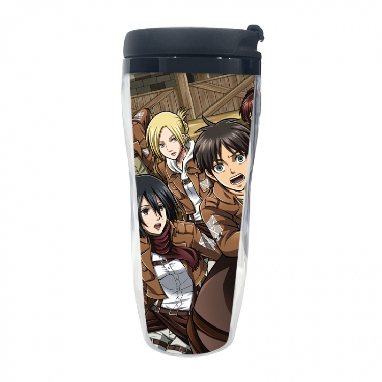 Shingeki no Kyojin Anime double-layer insulated water bottle and cup 350ML