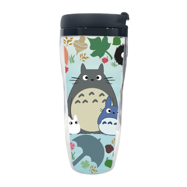 TOTORO Anime double-layer insulated water bottle and cup 350ML