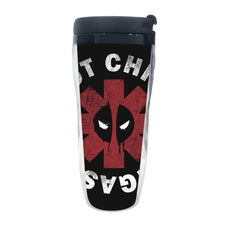Deadpool Anime double-layer insulated water bottle and cup 350ML