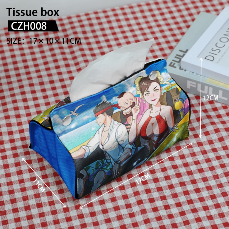 Street Fighter Anime drawing box 17x10x11cm CZH008