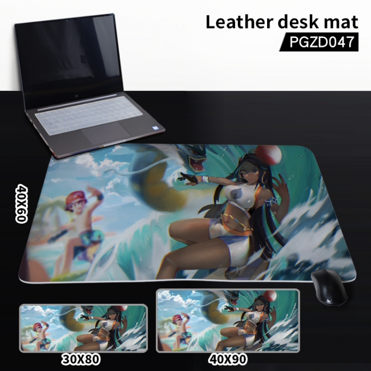 Pokemon Anime leather desk mat 40X90cm PGZD47