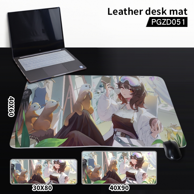 Arknights  Anime leather desk mat 40X90cm PGZD51