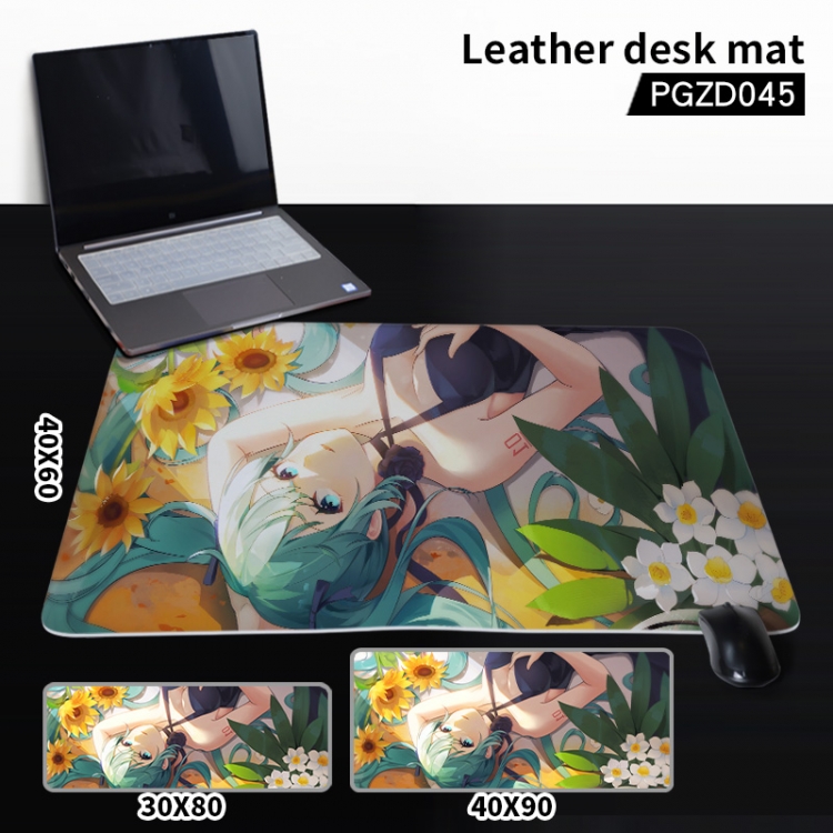 VOCALOID Anime leather desk mat 40X90cm PGZD45