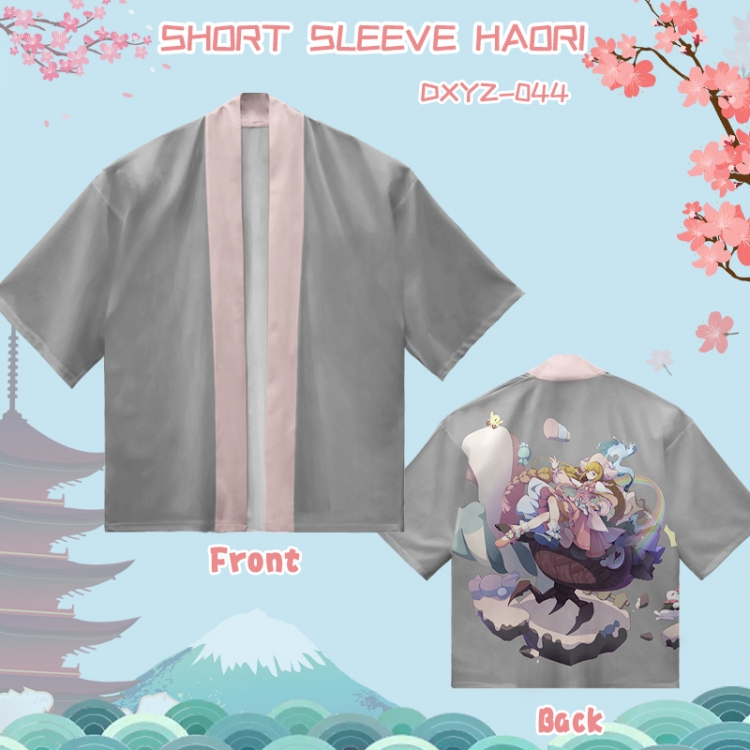 Azur Lane Anime and Wind Feather Weaving Short sleeved T-shirt