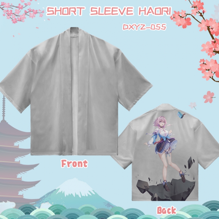 Honkai: Star Rail Anime and Wind Feather Weaving Short sleeved T-shirt