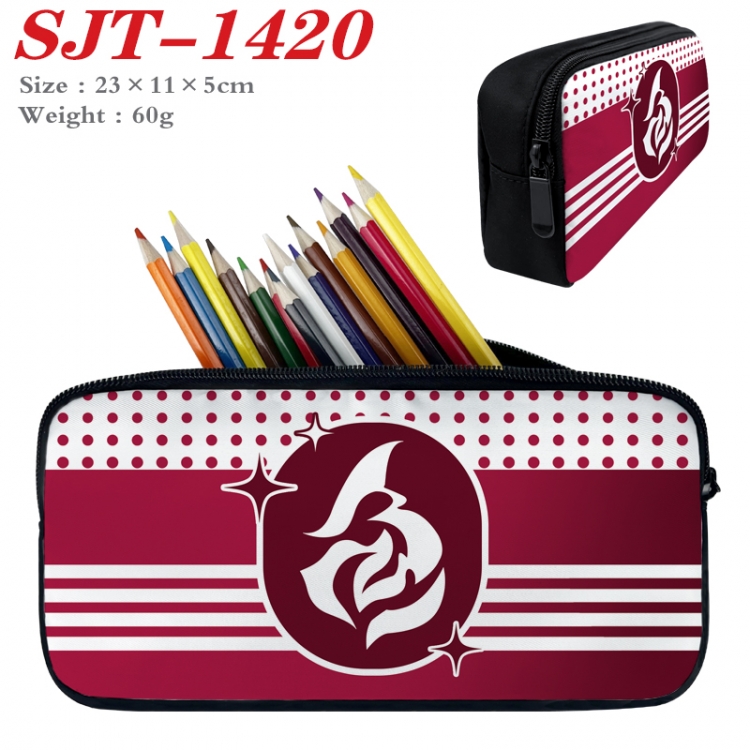 Honkai: Star Rail  Anime nylon student pencil case 23x11x5cm 