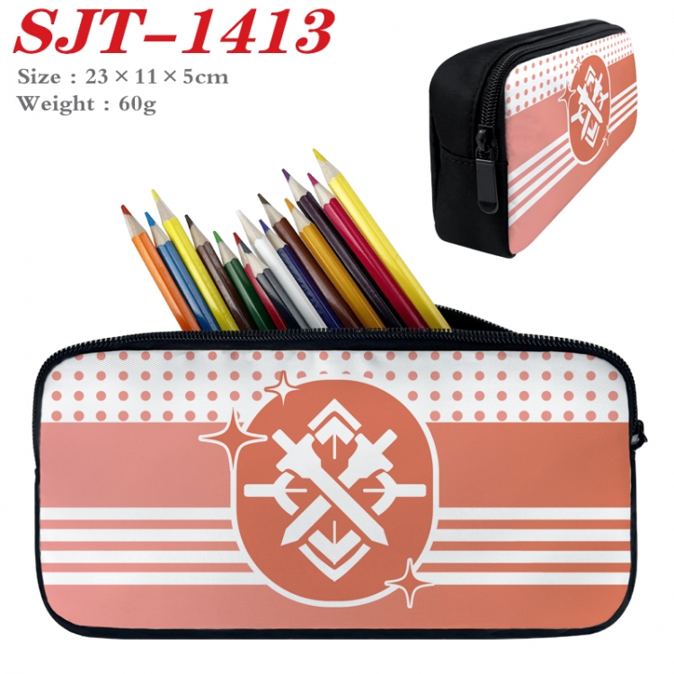 Honkai: Star Rail  Anime nylon student pencil case 23x11x5cm 